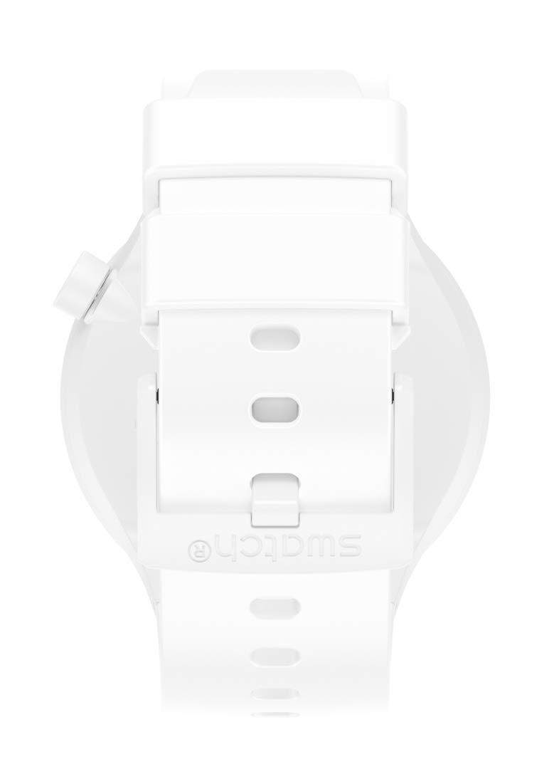 Годинник Swatch Light Boreal SO27Z106 Унісекс Біла/ розкішний сад Кварцовий механізм, фото №7