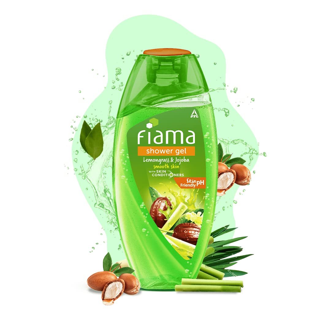Гель для душу Fiama Lemongrass and Jojoba Gentle Peeling 250 мл, фото №4