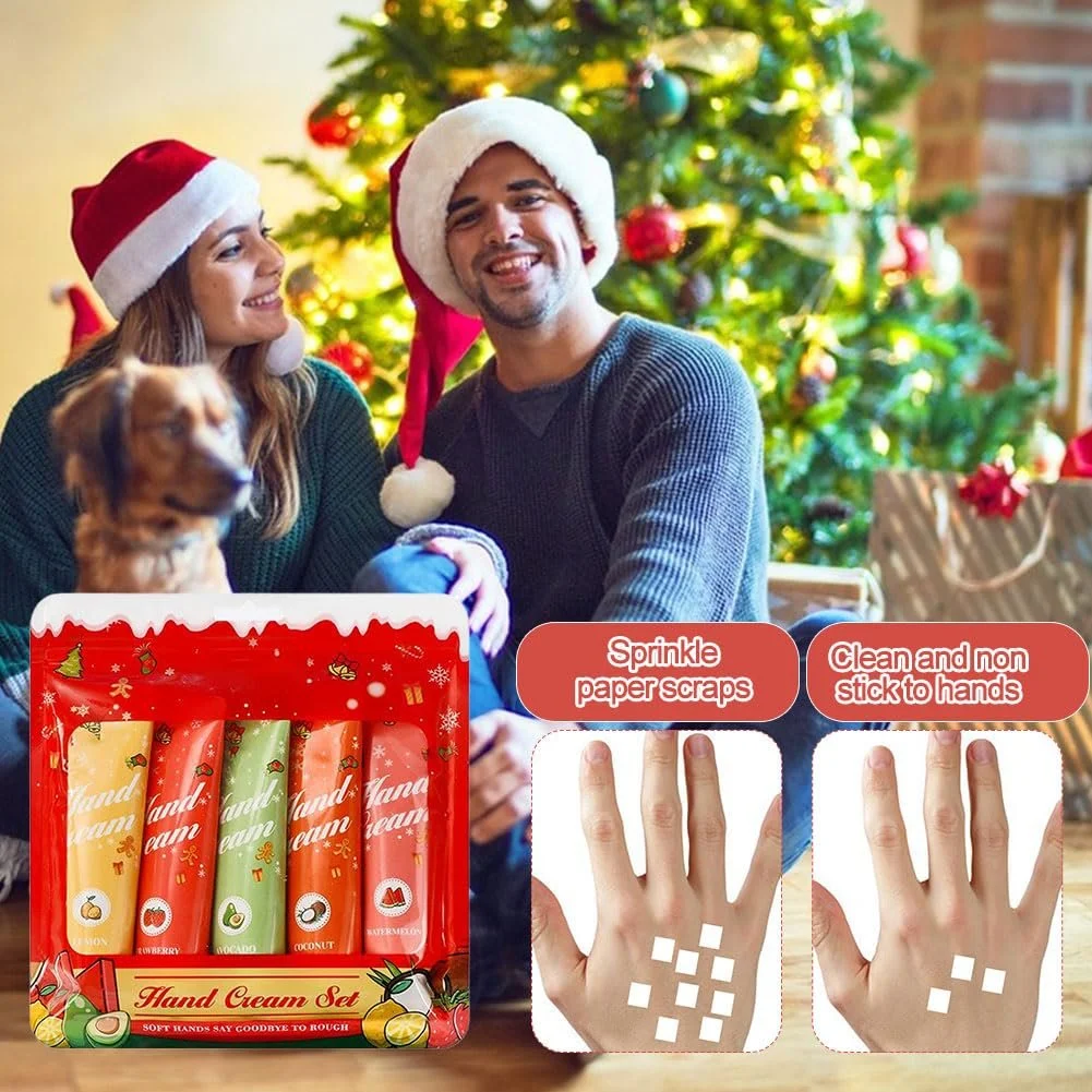 Набір з 5 кремів для рук Різдвяне морозиво, фото №8