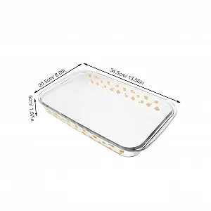 Форма для запікання LIFKOME скляна прямокутна прозора synthetic.ua - Фото 1