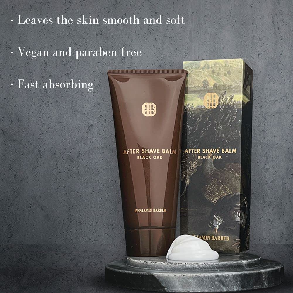 Бальзам Benjamin Barber Black Oak After Shave 100 мл Чёрный, фото №3
