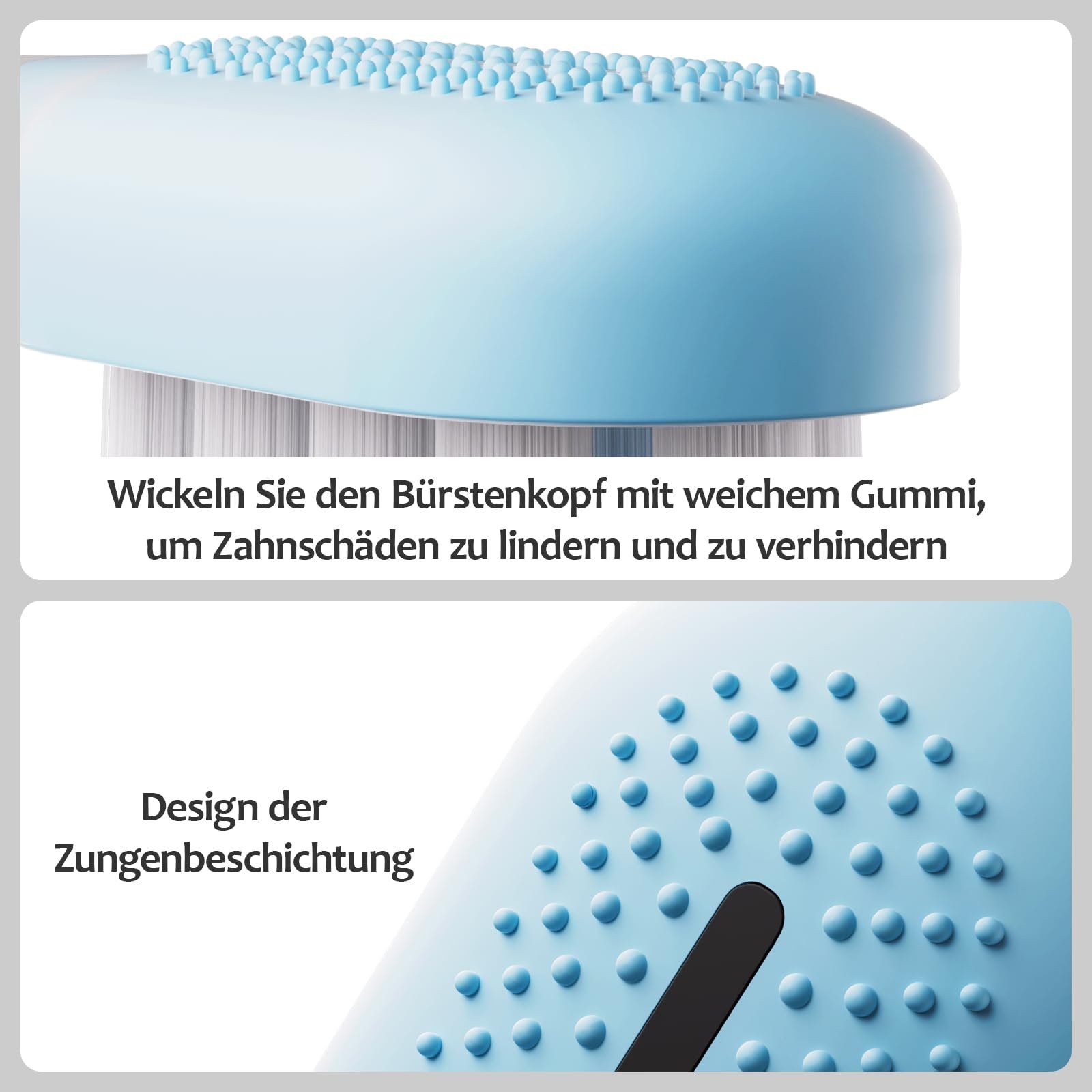 Електрична звукова зубна щітка Lächen MGW Series осциляція та вібрація 3 режими 3 рівні інтенсивності дорожня сумка Чорна, фото №4