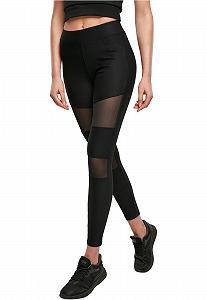 Леггинсы Urban Classics Ladies Tech Mesh Rib - Фото 1