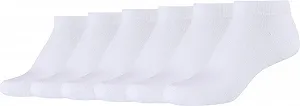 Шкарпетки Camano Silky Feeling 6 пар білі для кросівок, розмір 3-5 - Фото 1