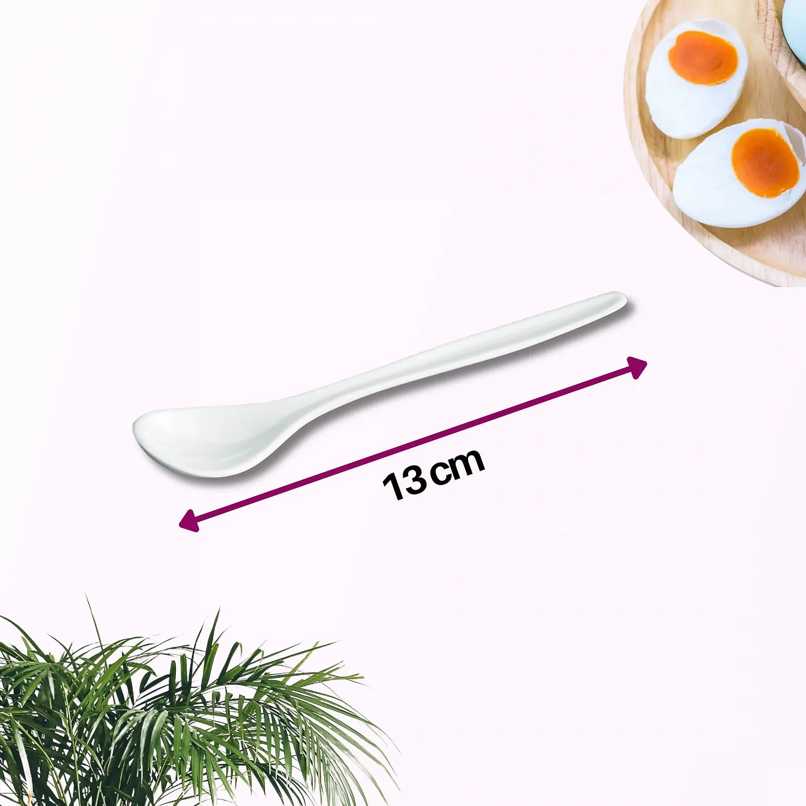 Ложки Homiez Пластиковые Белые, фото №4