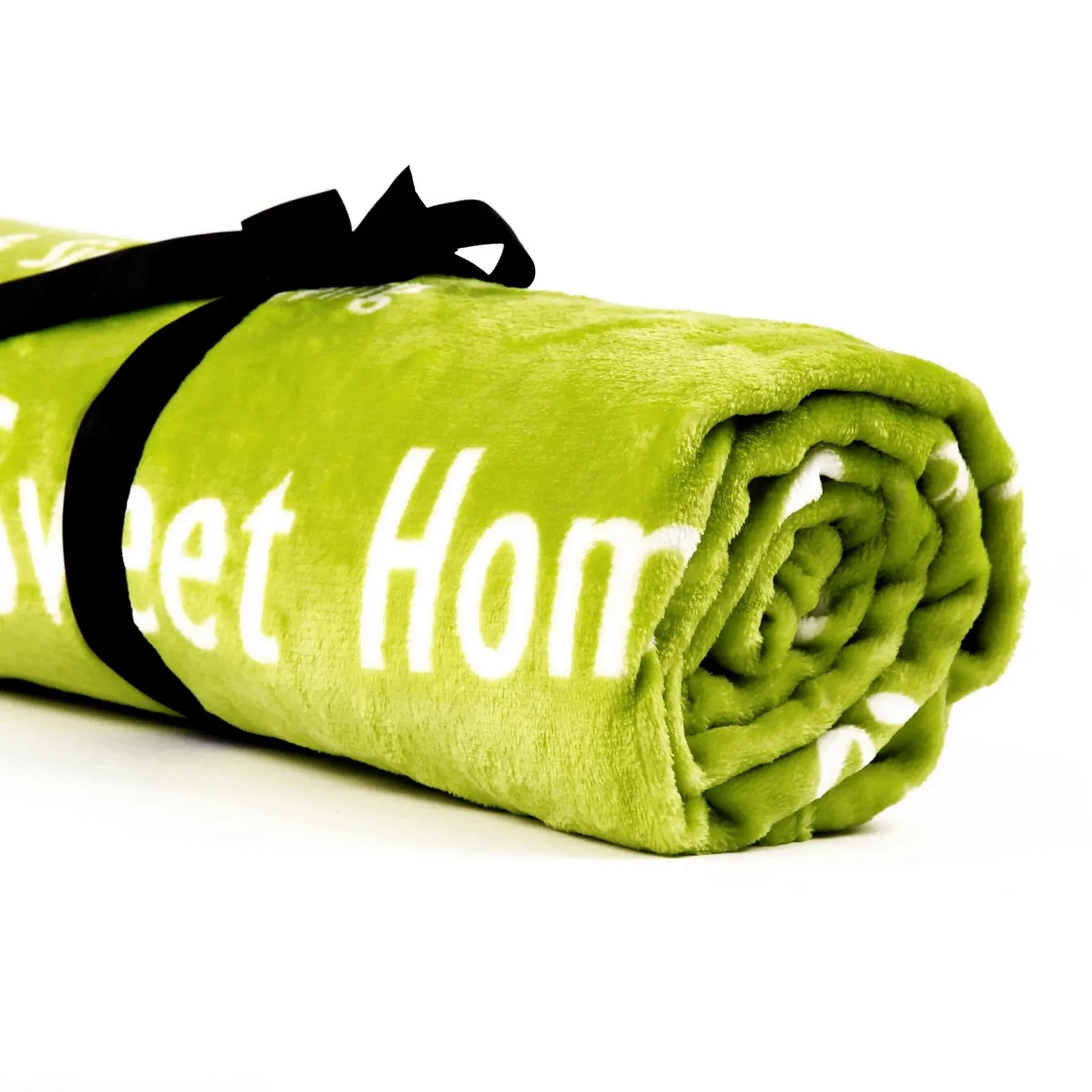 Плед Фланелевий ESTEXO з літерами 170 x 130 см Ківі, фото №2