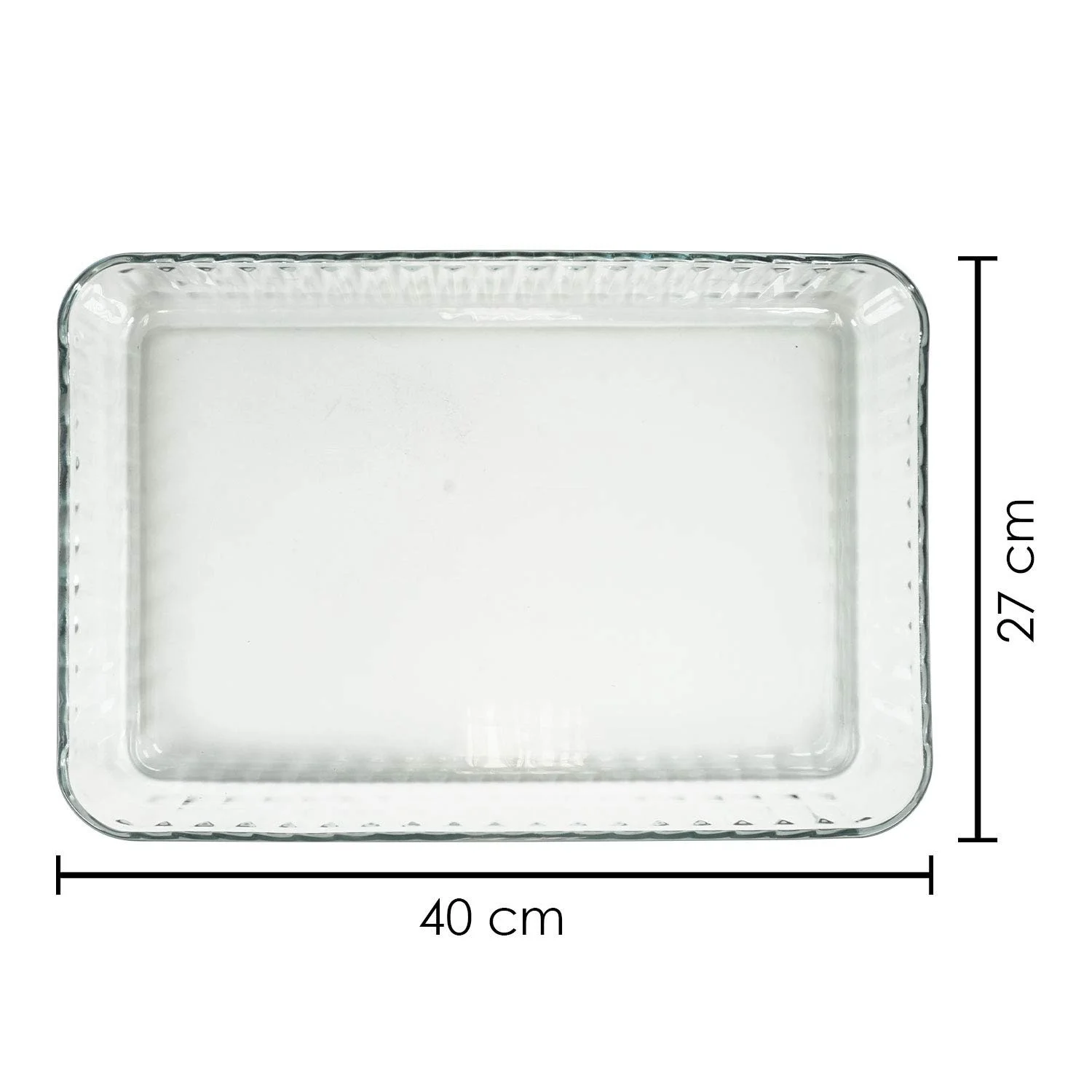 Набір форм для запікання Pasabahce Borcam Скляна квадратна велика, фото №3