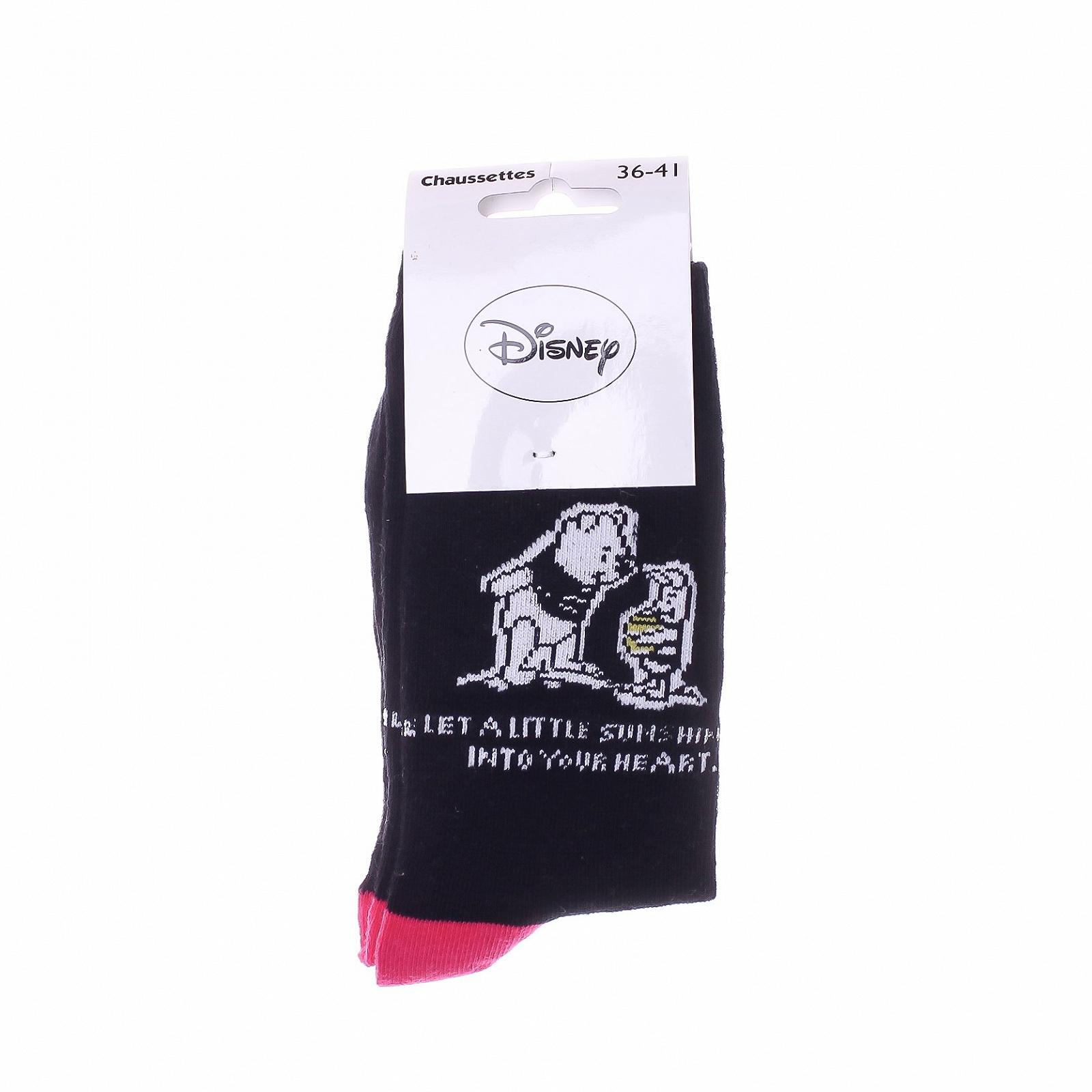 Шкарпетки Disney Winnie L Ourson Winnie + Porcinet 1 Чорний 36-41, фото №2