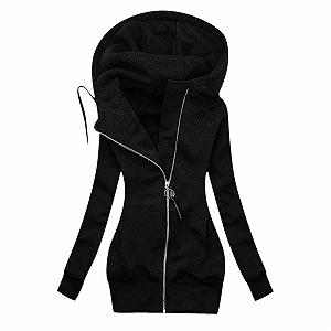 Зимове пальто Warmer Жіноче Однотонне Довга - Фото 1