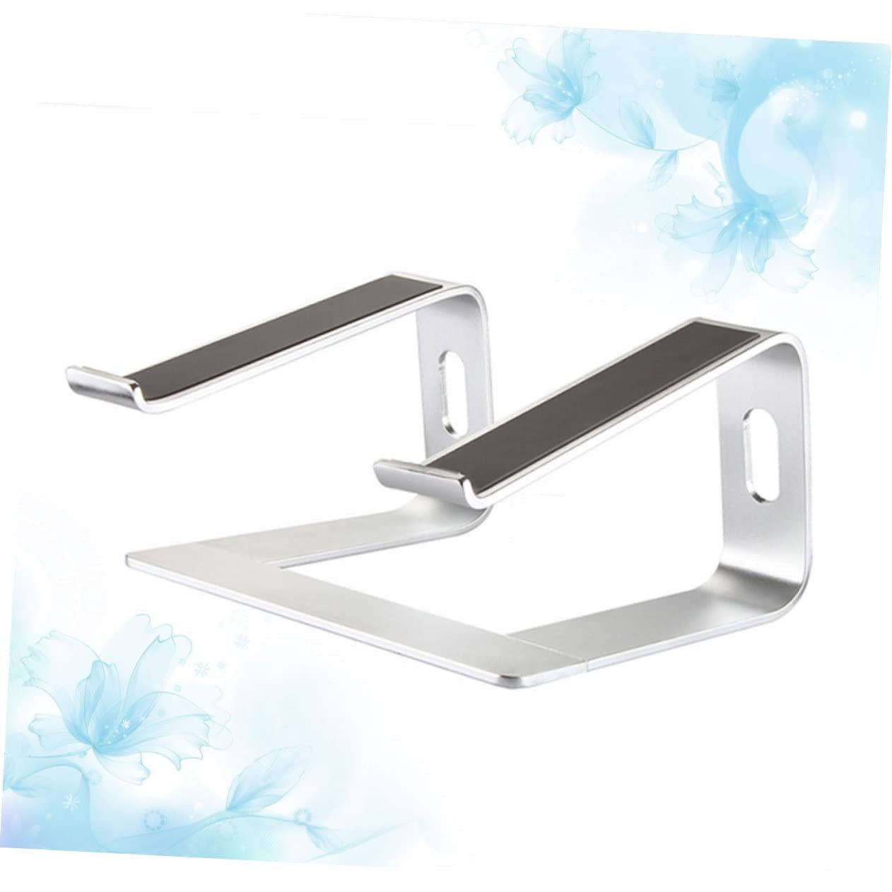 Підставка для ноутбука NUOBESTY Алюміній Вентильована Легка Портативна з нековзними накладками, фото №7