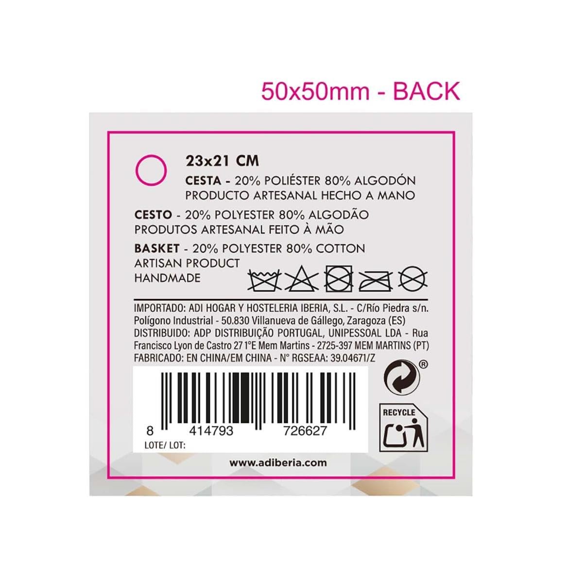 Органайзер VINTHERA MOA Хлопок 23 x 21 см, фото №7