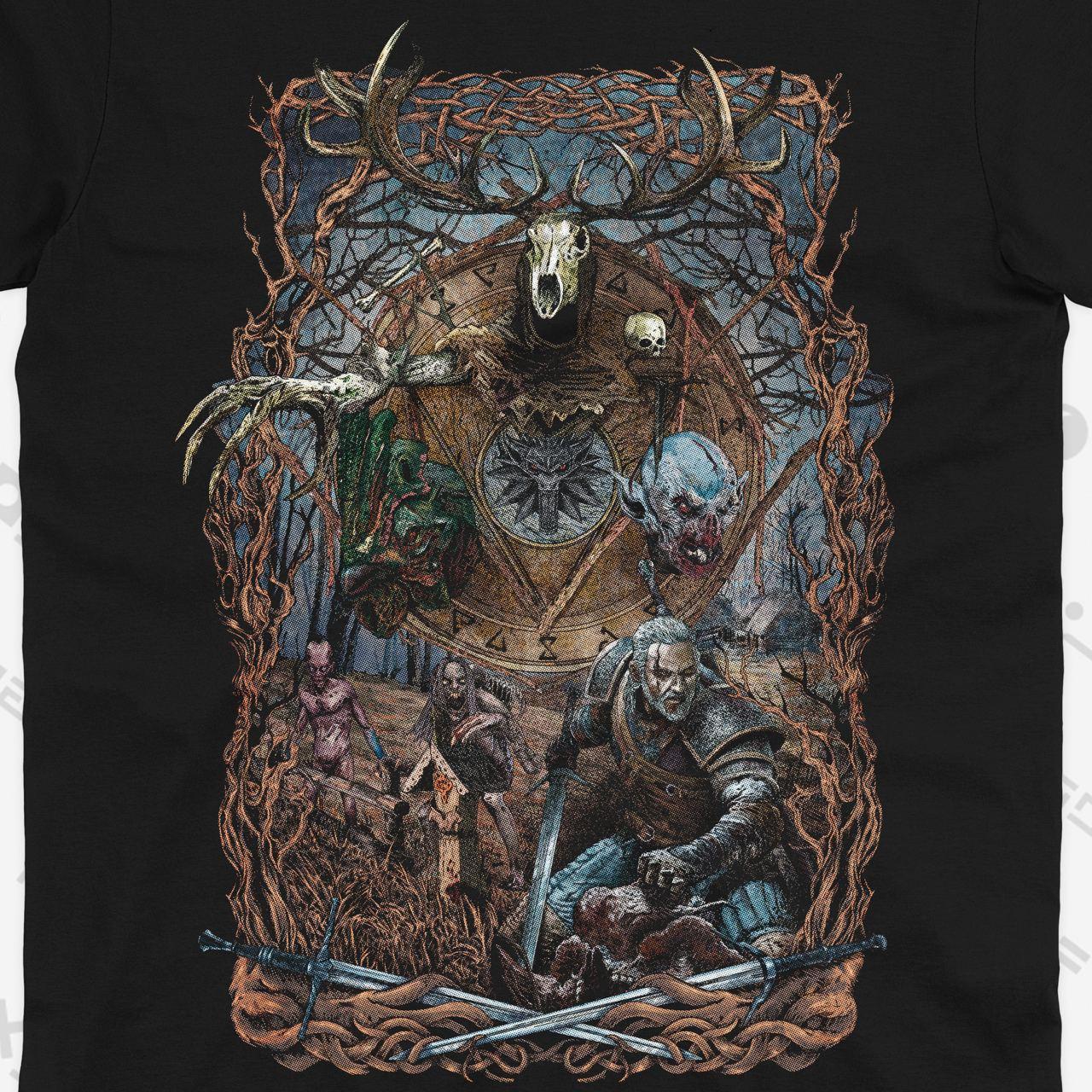 Футболка Ведьмак The Witcher TG010 XS, фото №2