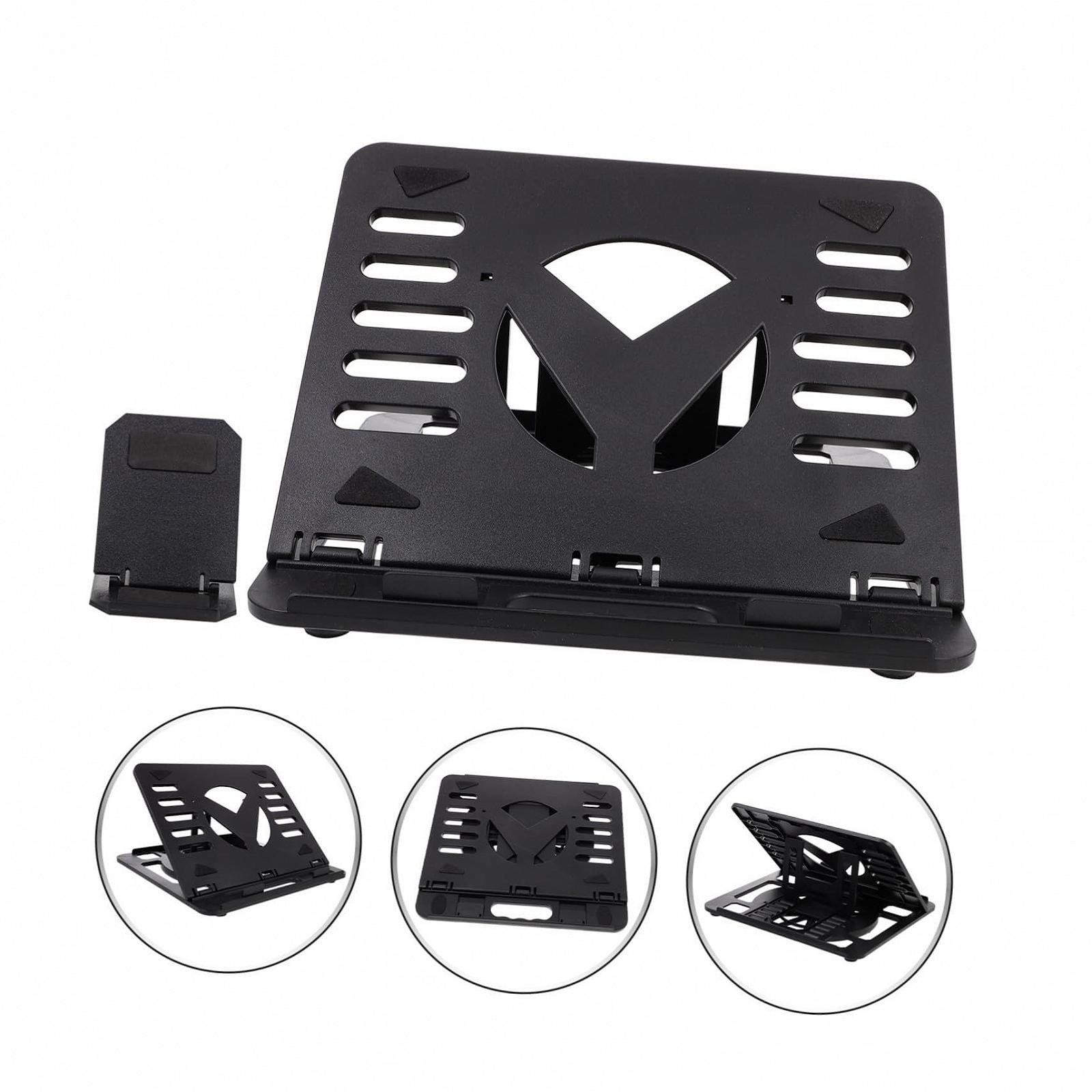 Підставка для ноутбука складана з обертовим тримачем з міцного ABS, мобільна, фото №6 Підставка для ноутбука складана з обертовим тримачем з міцного ABS, мобільна, фото №6