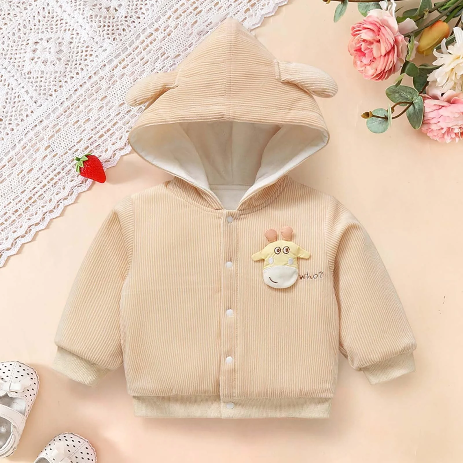 Куртка для дівчинки - Зимова куртка з тонкою підкладкою, фото №3