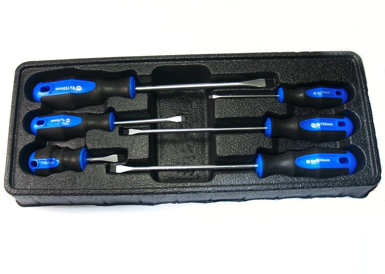 Набір викруток Craft-Equip 6 шт плоский, фото №1