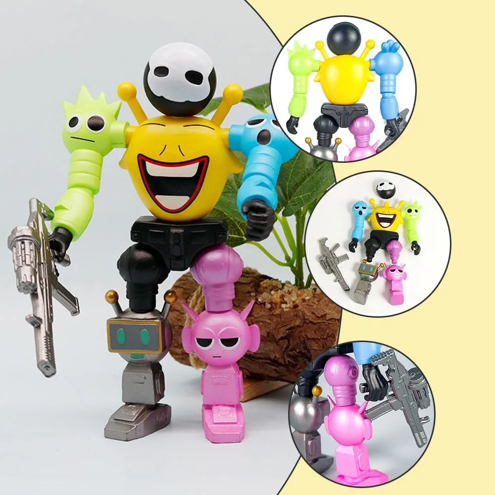 Набор фигурок HTGWCG Colourful Figures B PVC, фото №3