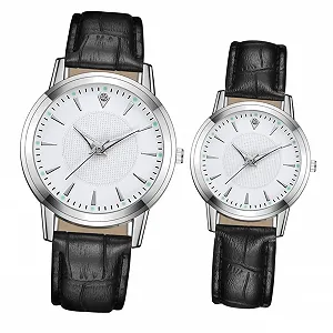 Наручные часы OATIPHO 2 шт. Романтические часы для влюбленных, очаровательные парные часы с точным и прочным стеклянным корпусом для повседневной жизни и праздников - Фото 1