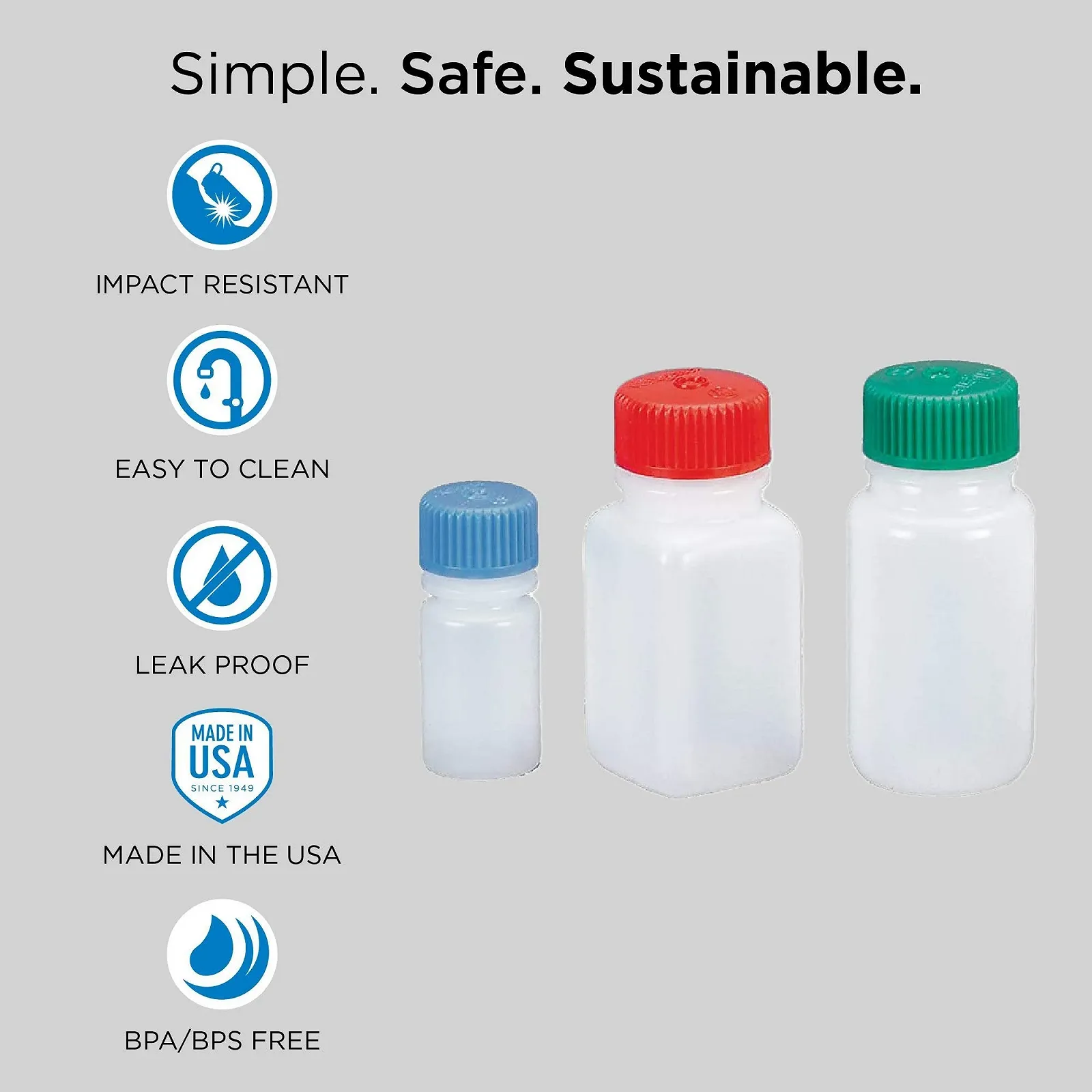 Контейнери Nalgene Travel Set, Білий, One Size, фото №2