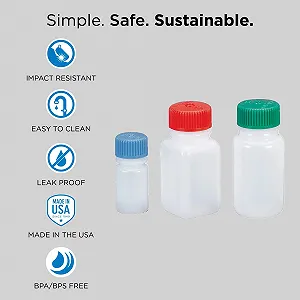 Контейнери Nalgene Travel Set, Білий, One Size synthetic.ua - Фото 1