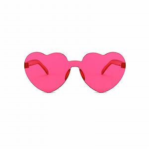 Сонцезахисні окуляри Без оправи ESALIA Серце Кольорові лінзи Форма серця для дівчат та жінок synthetic.ua - Фото 1