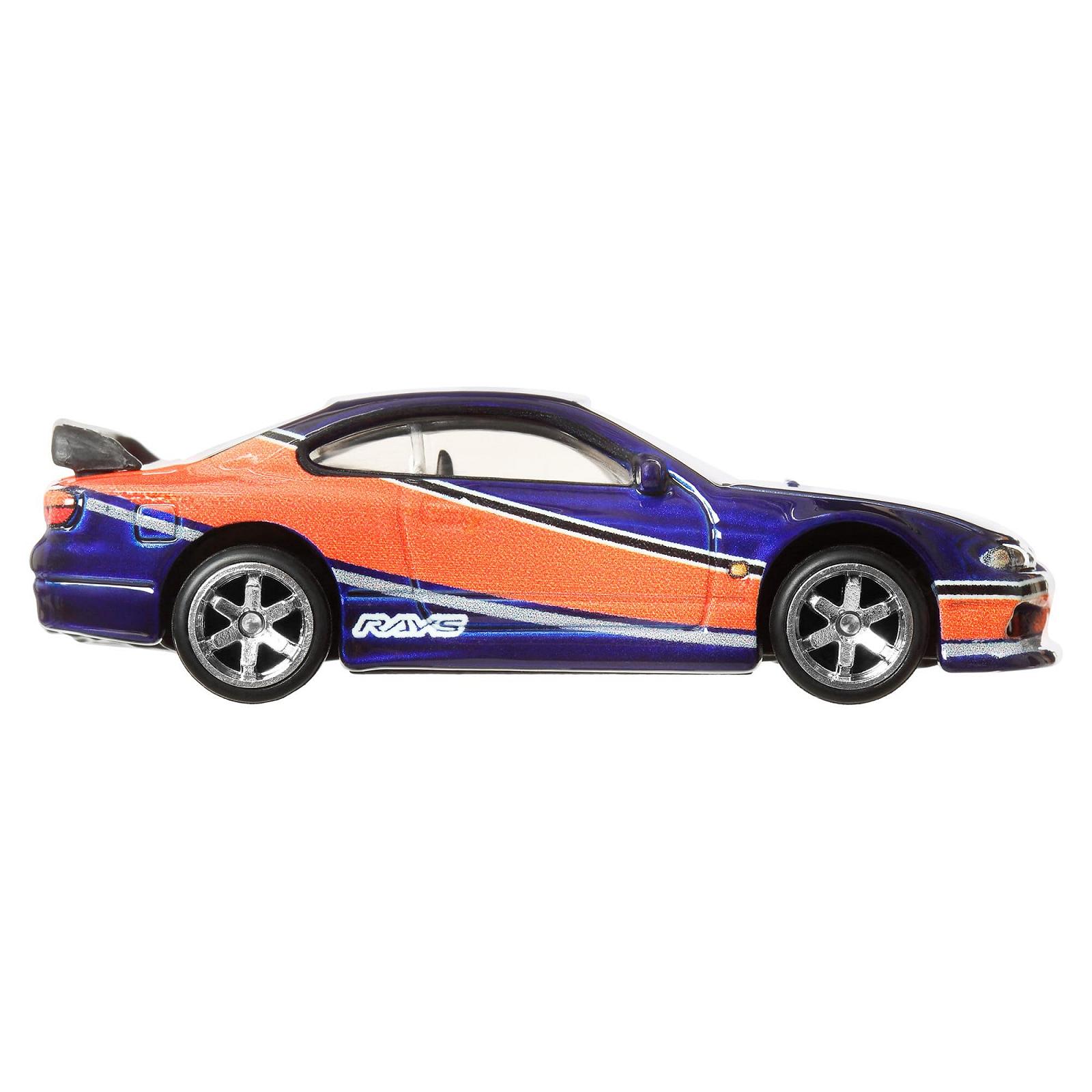 Модель Hot Wheels Fast and Furious Nissan Silvia S15 Die Cast Масштаб 1:64 Длина 7 см HYP73, фото №3
