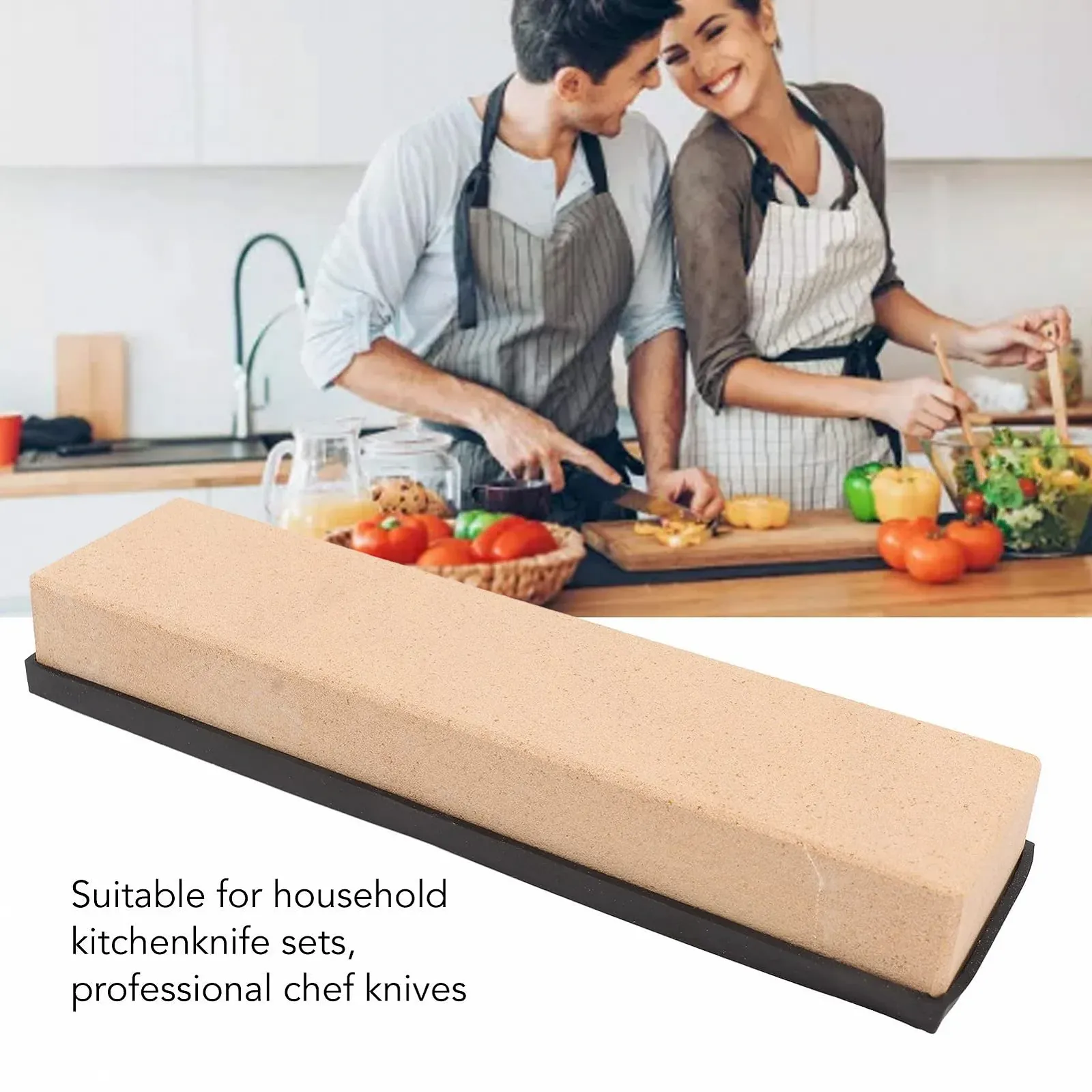 Набор точильных камней для ножей 1000 Grit с основанием, фото №6