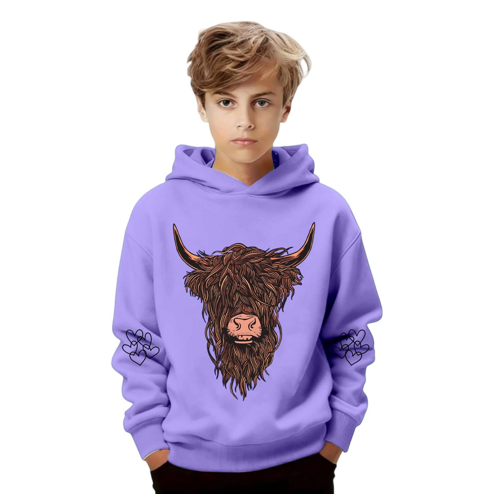 Худі Generisch З принтом для хлопчиків, 3D, фото №1