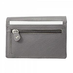 Кошелек Arrigo Unisex Adult Harmonica кожаный Серый, Серый synthetic.ua - Фото 1