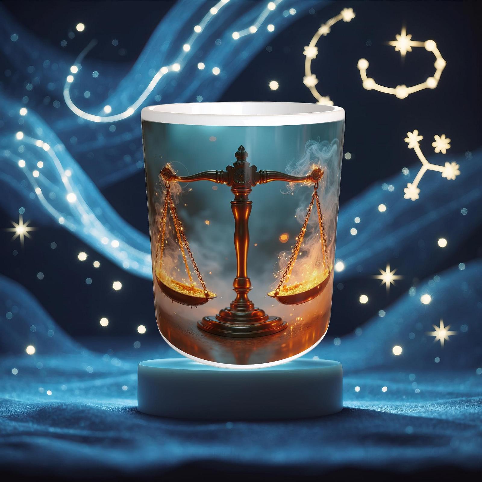 Чашка Кавова Zodiac Терези Сузір'я, фото №6