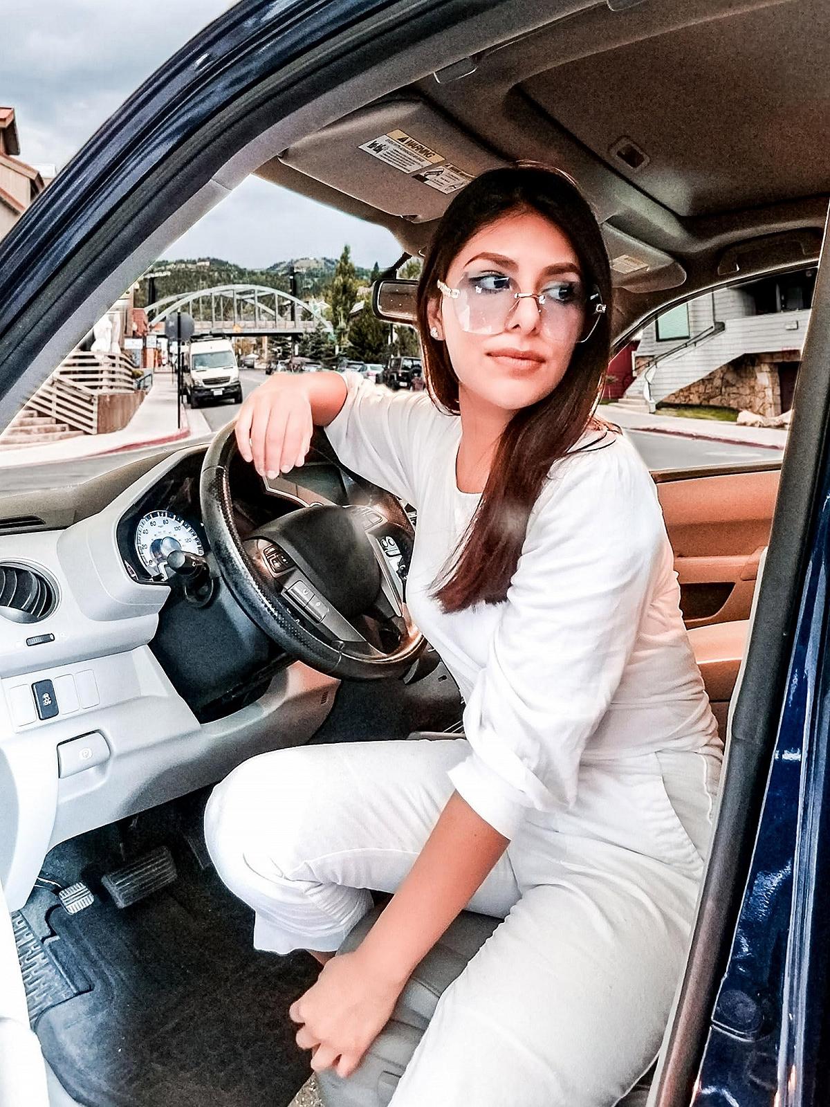 Сонцезахисні окуляри Жіночі Feisedy Класичні Без оправи Металева оправа, фото №6