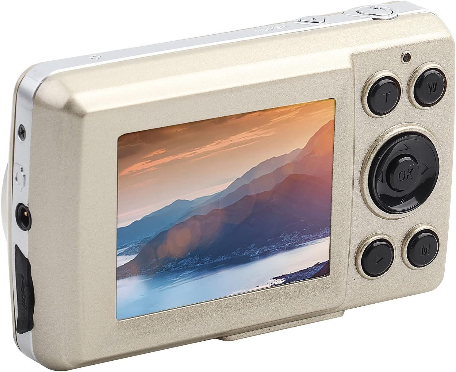 Фотоаппарат Yosoo Health Gear R17 VMT9B0 2Мп / CMOS / HD 30fps / 16Х зум / Золотистый, фото №5