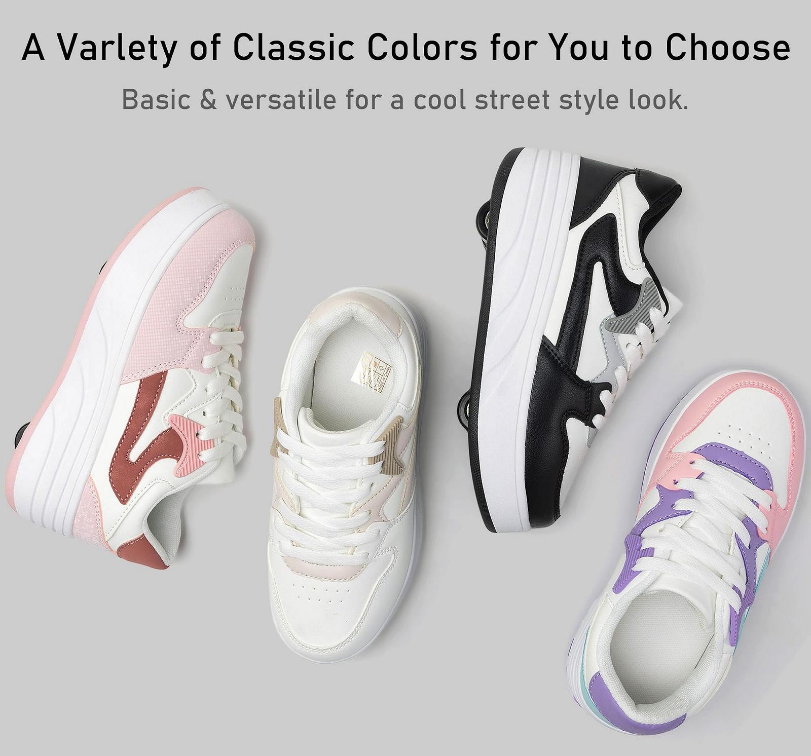 Роликовые коньки для детей Мальчики Девочки Тренажеры со съемными колесами Спортивная обувь, фото №6