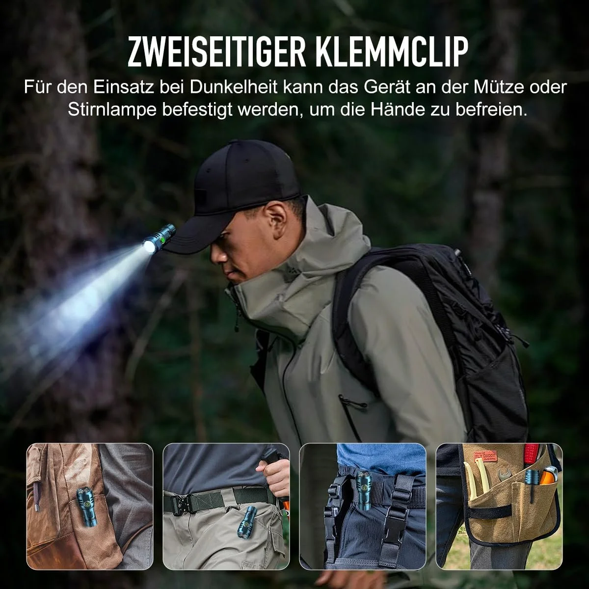 Ліхтар LED Маленький Перезаряджуваний Надзвичайно Яскравий 6000 Люмен, TYPE-C Перезаряджуваний, фото №5 Ліхтар LED Маленький Перезаряджуваний Надзвичайно Яскравий 6000 Люмен, TYPE-C Перезаряджуваний, фото №5