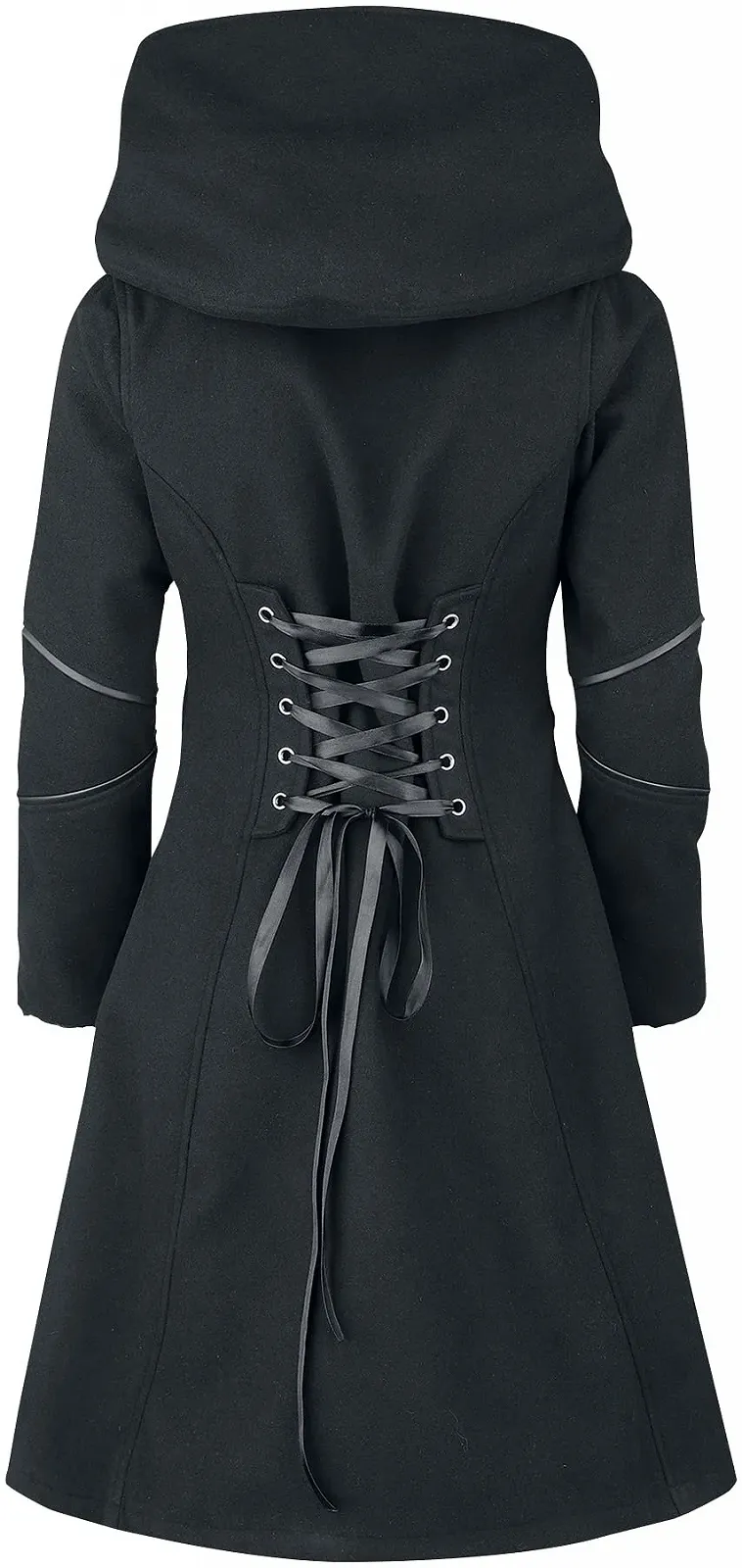 Пальто Poizen Industries Possession Жіноче Чорний, фото №2