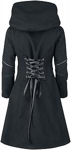 Пальто Poizen Industries Possession Женское Чёрный synthetic.ua - Фото 1