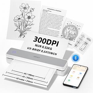 Купить Портативный термопринтер HPRT MT610 Pro A4 Bluetooth USB White/Grey - Фото 1 Портативный термопринтер HPRT MT610 Pro A4 Bluetooth USB White/Grey - Фото 1