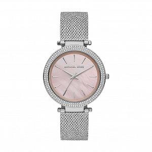 Женские часы Michael Kors Darci 39 мм, серебристый и светло-розовый - Фото 1