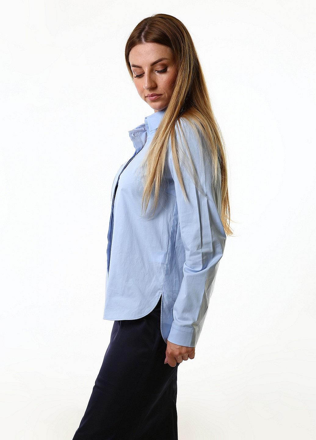 Рубашка inDresser S Голубой (IN-F0802Н027Г-Blue), фото №4