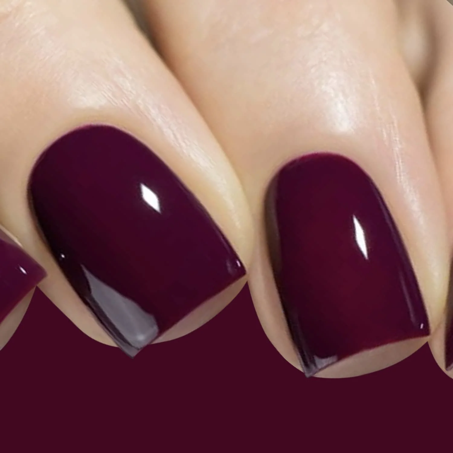 Гель-лак Vishine Темно-фиолетовый, 16 мл, M110, фото №3