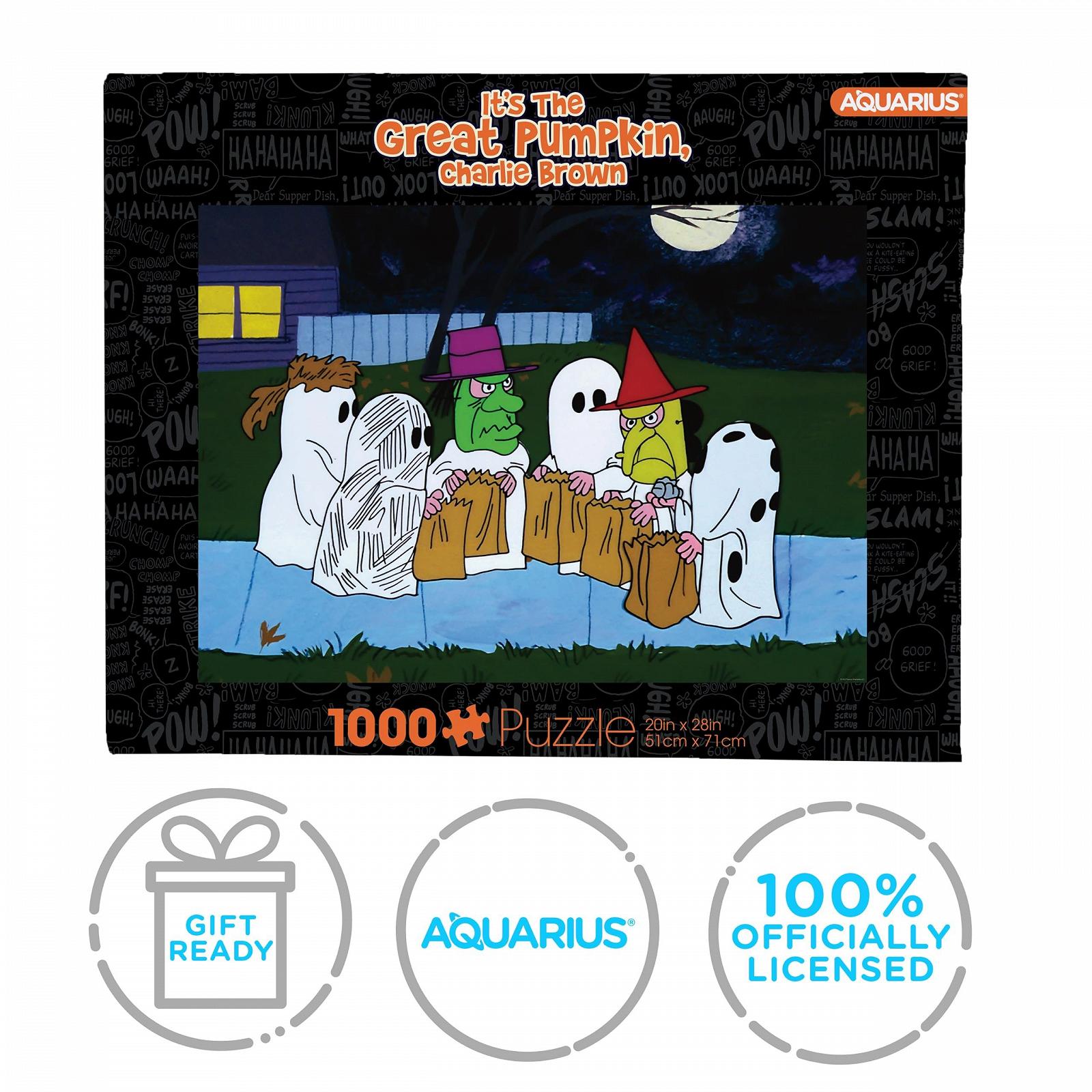 Пазл AQUARIUS Peanuts Trick or Treat 1000 деталей Без бликов 50.8 x 71.12 см, фото №7