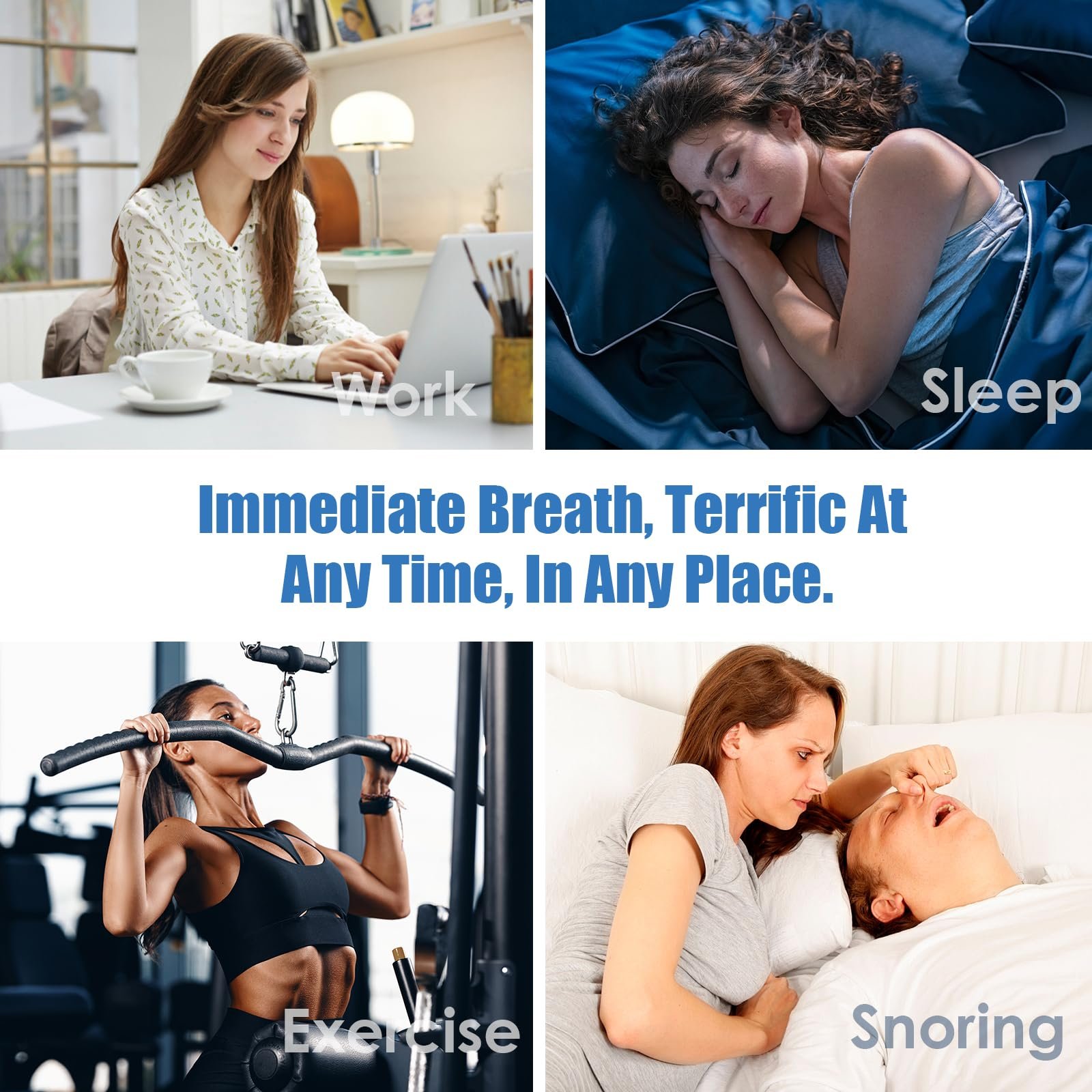 Пластир для рота для сну проти хропіння для носового дихання та тихої ночі Безбарвний, фото №6