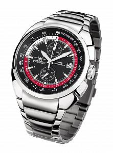 Хронограф FIREFOX Aviator FFS70-102 Чорний/Червоний, чоловічий годинник - Фото 1