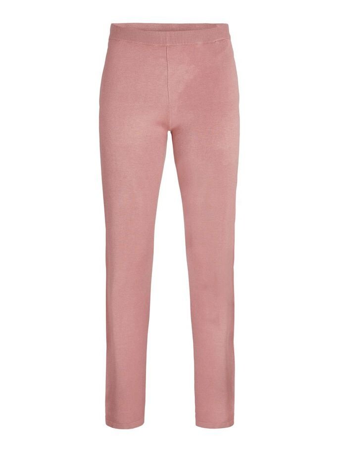 Штани JXHARPER SOFT KNIT PANT NOOS 12202996-Mesa Rose JJXX Розовий XS, фото №4