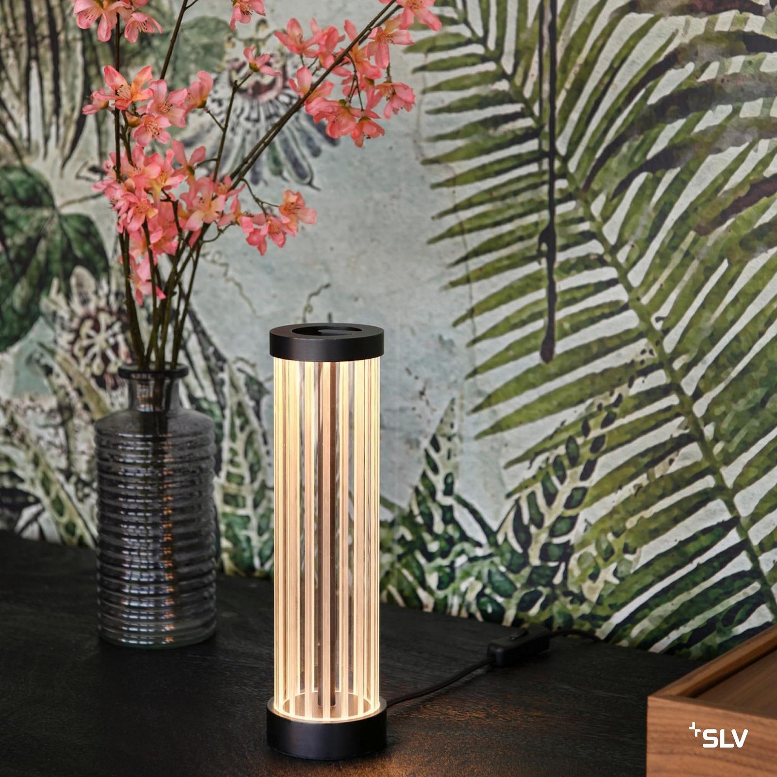 Настільна лампа SLV QUIMERA BRONZE Glass LED Бронза, фото №2