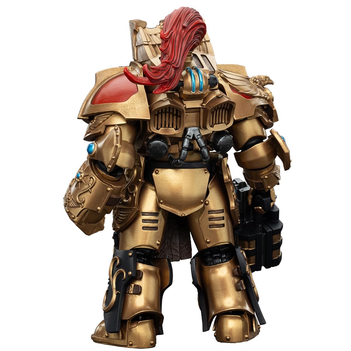 Фігурка Екшн Joytoy Warhammer The Horus Heresy 1/18 Legio Custodes Aquilon Terminator Squad Aquilon з Lastrum Storm Bolter JT00744, фото №4