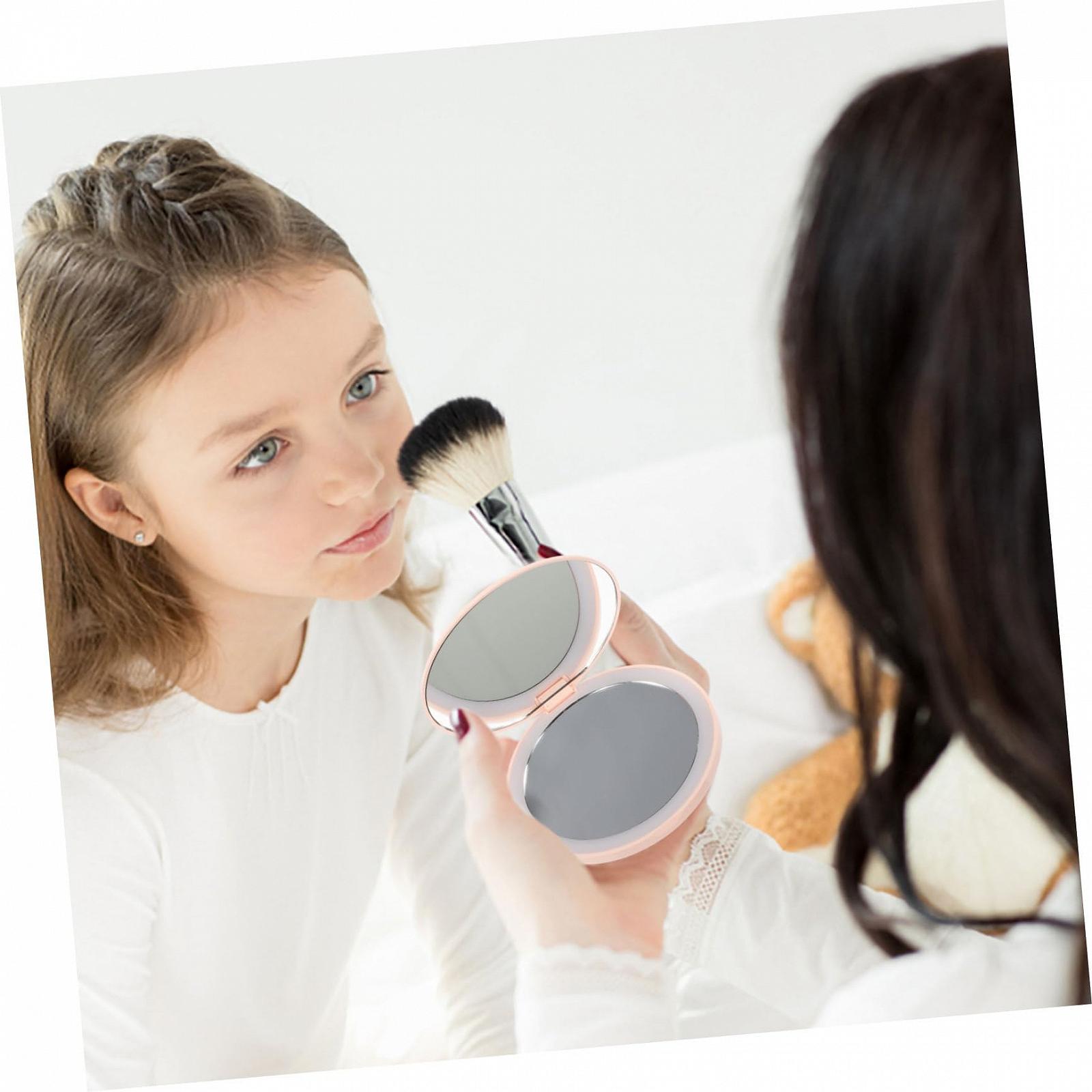 Зеркало Angoily 4 Sätze Schminkspiegel Компактное косметическое зеркало Откидное ABS, фото №2 Зеркало Angoily 4 Sätze Schminkspiegel Компактное косметическое зеркало Откидное ABS, фото №2