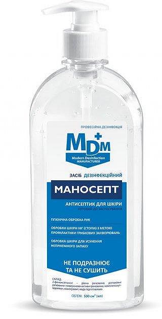 Средство дезинфицирующее мыло Маносепт для мытья рук MDM 500 мл, фото №1