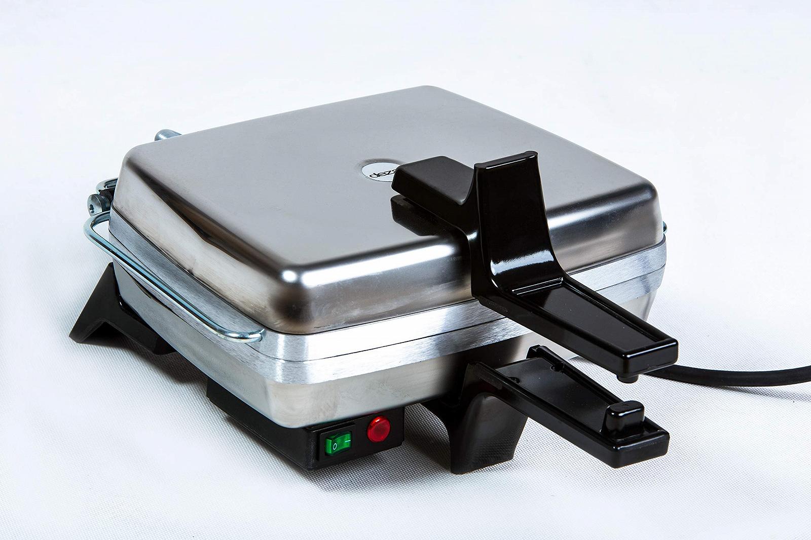 Вафельниця DEZAL Professional Model 301.5 W Inox, фото №1