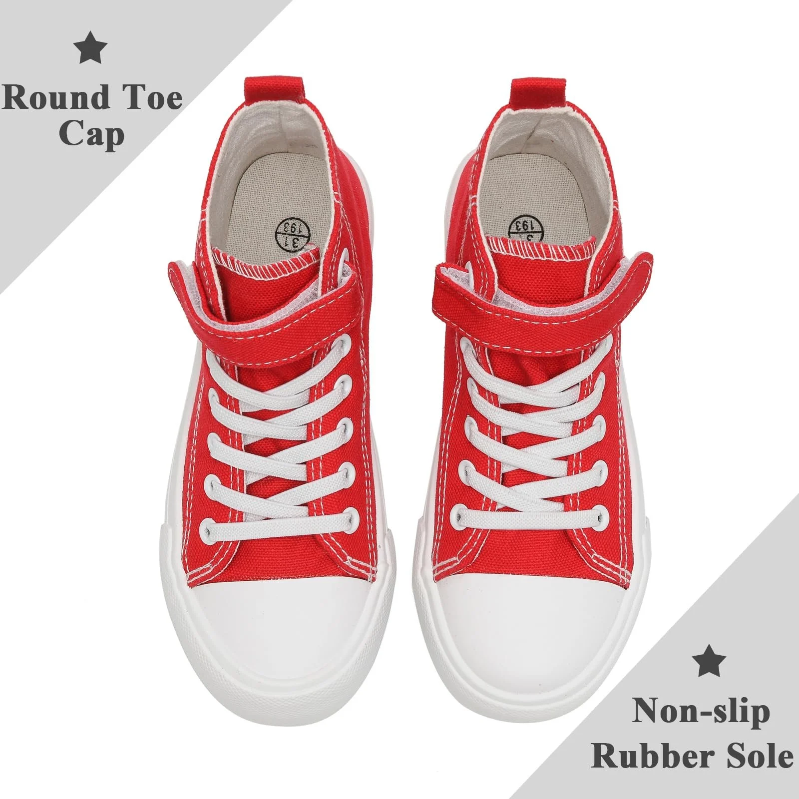 Детские Кроссовки для Девочек Высокие Спортивные на Подошве Ремешки, фото №5