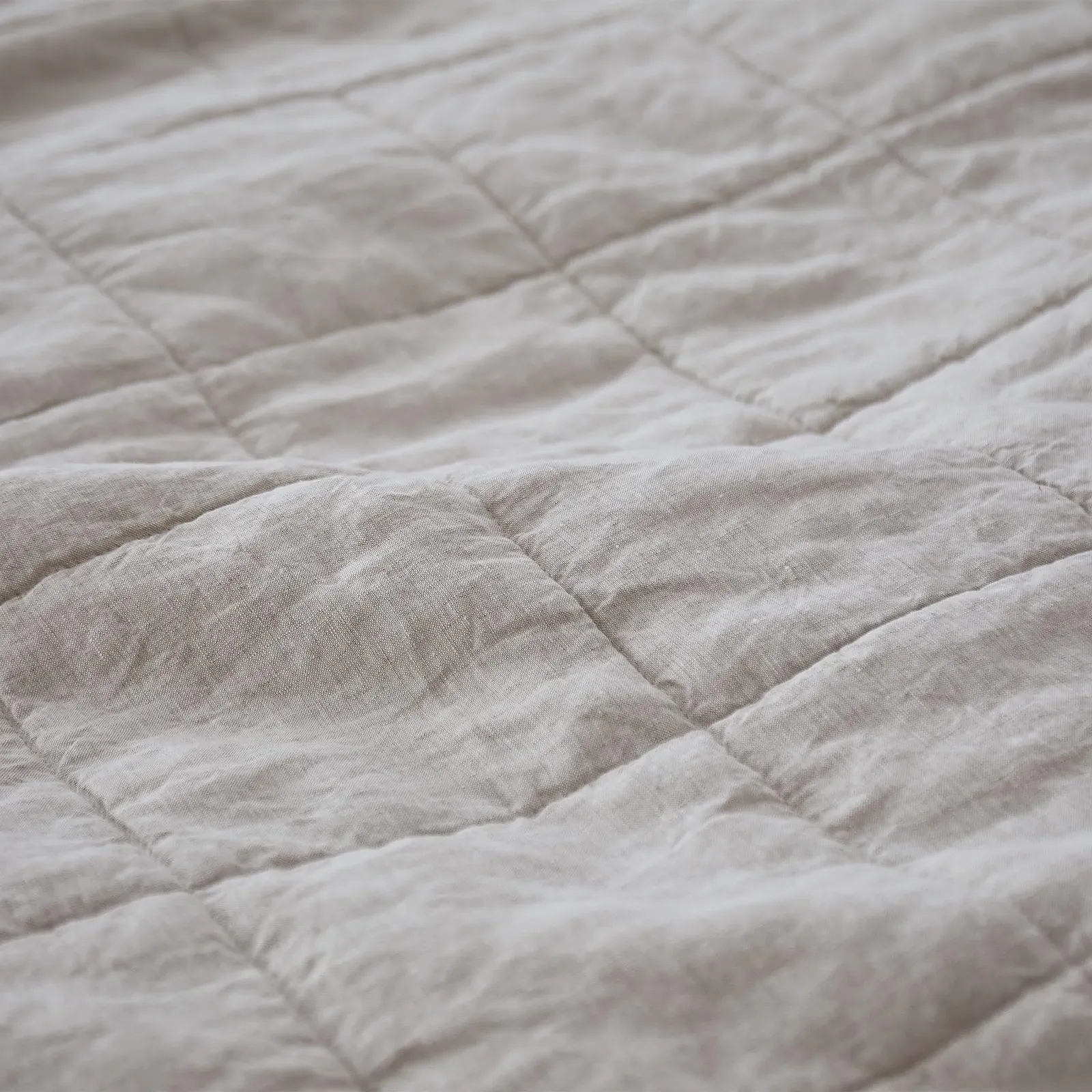 Покрывало URBANARA Karlay 180 см x 230 см Натуральный, фото №4